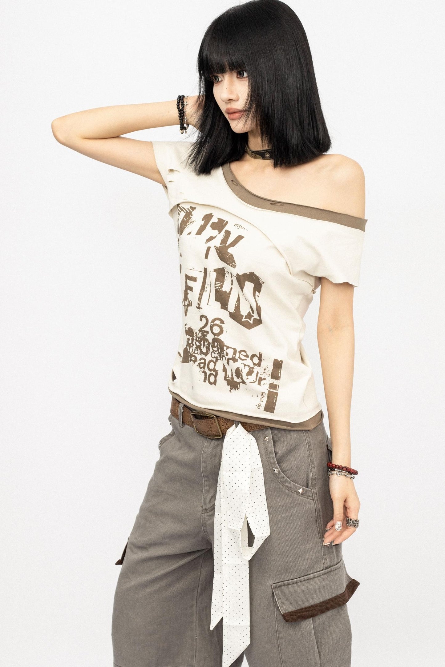 American Summer Short Sleeve Top