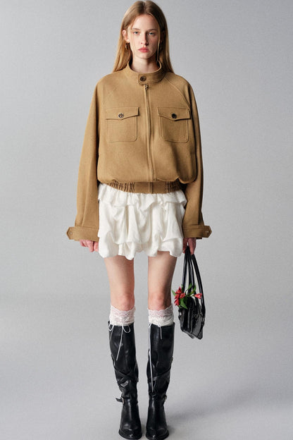 Sea Cappuccino Short Jacket