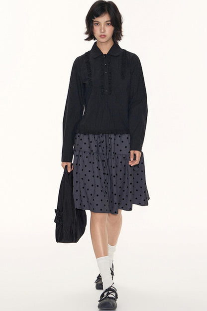 Casual Crew Neck Top