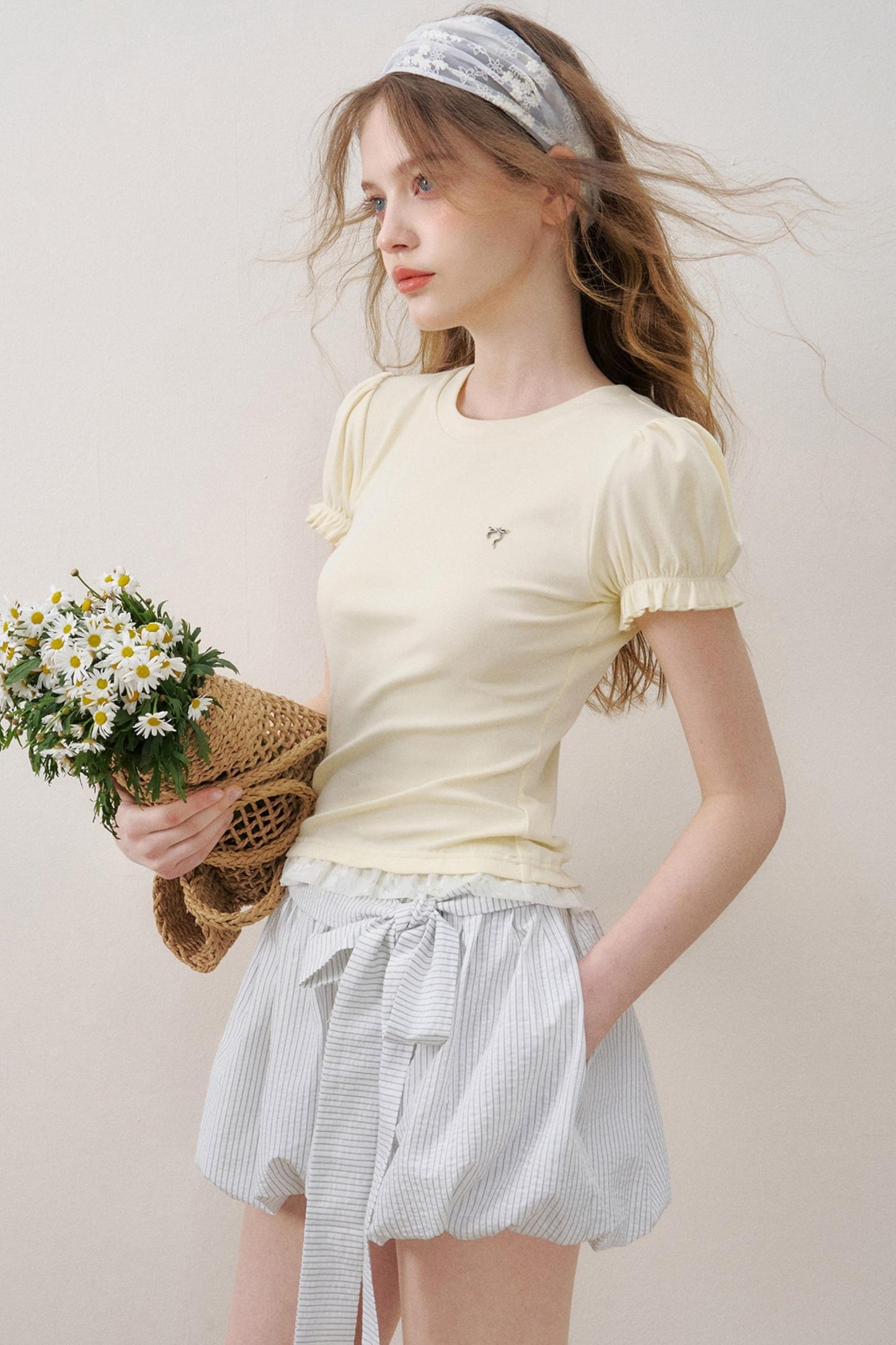 Striped Bloomers Skirt