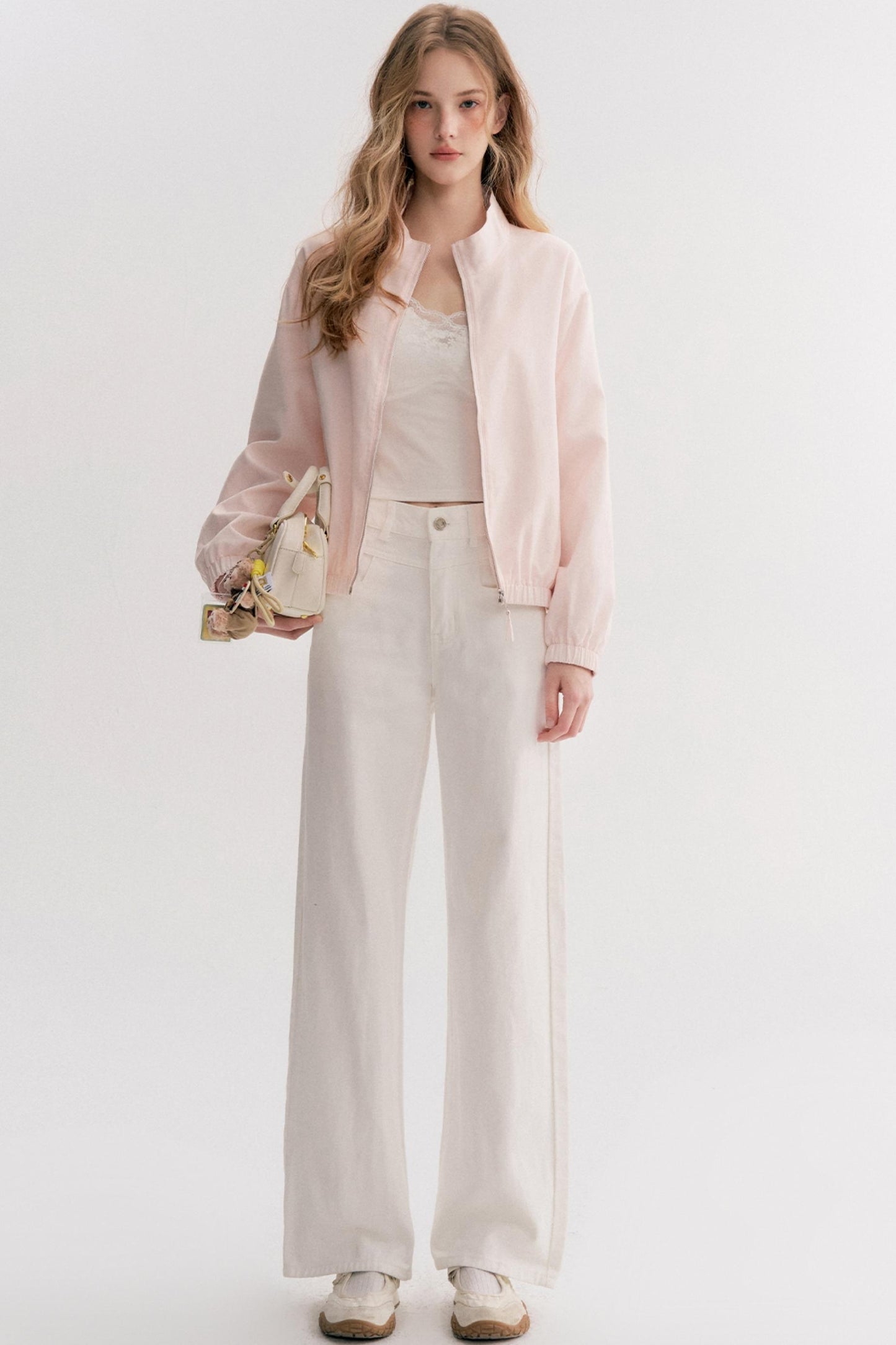 Stand Collar Loose Jacket