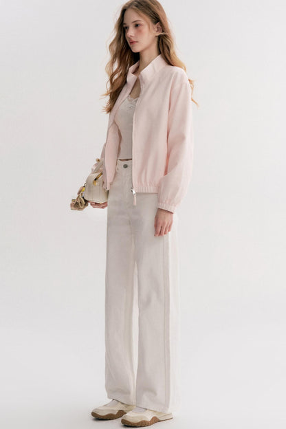 Stand Collar Loose Jacket