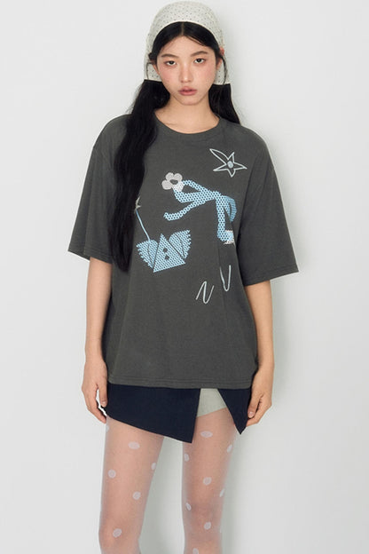 Diamond Crew Neck T-Shirt