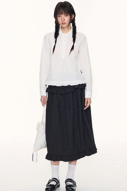 Casual Crew Neck Top