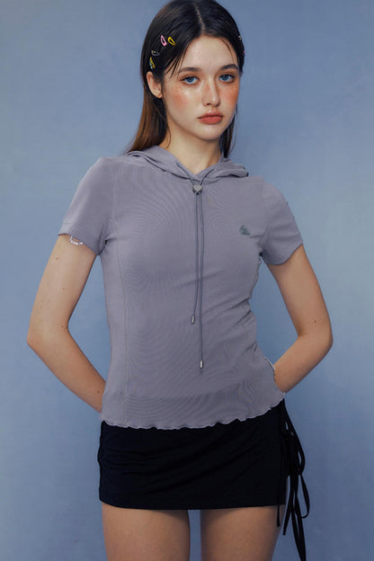 Cool Tech Hooded Short Sleeve T-Shirt