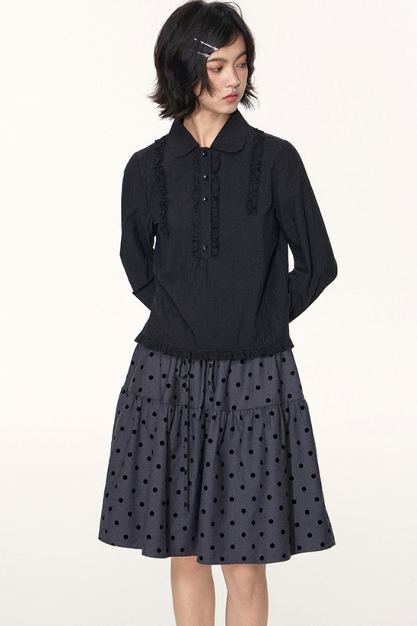 Casual Crew Neck Top