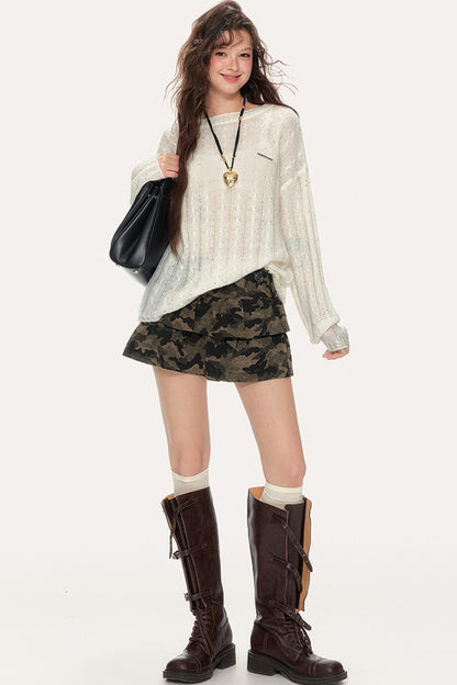 Sweet Lazy Thin Sweater