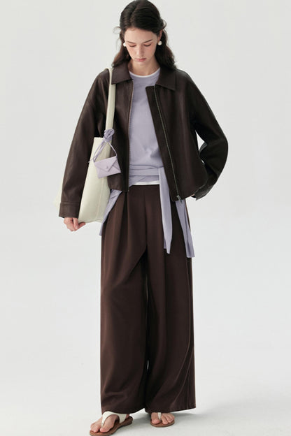 Eco Protein Leather Jacket