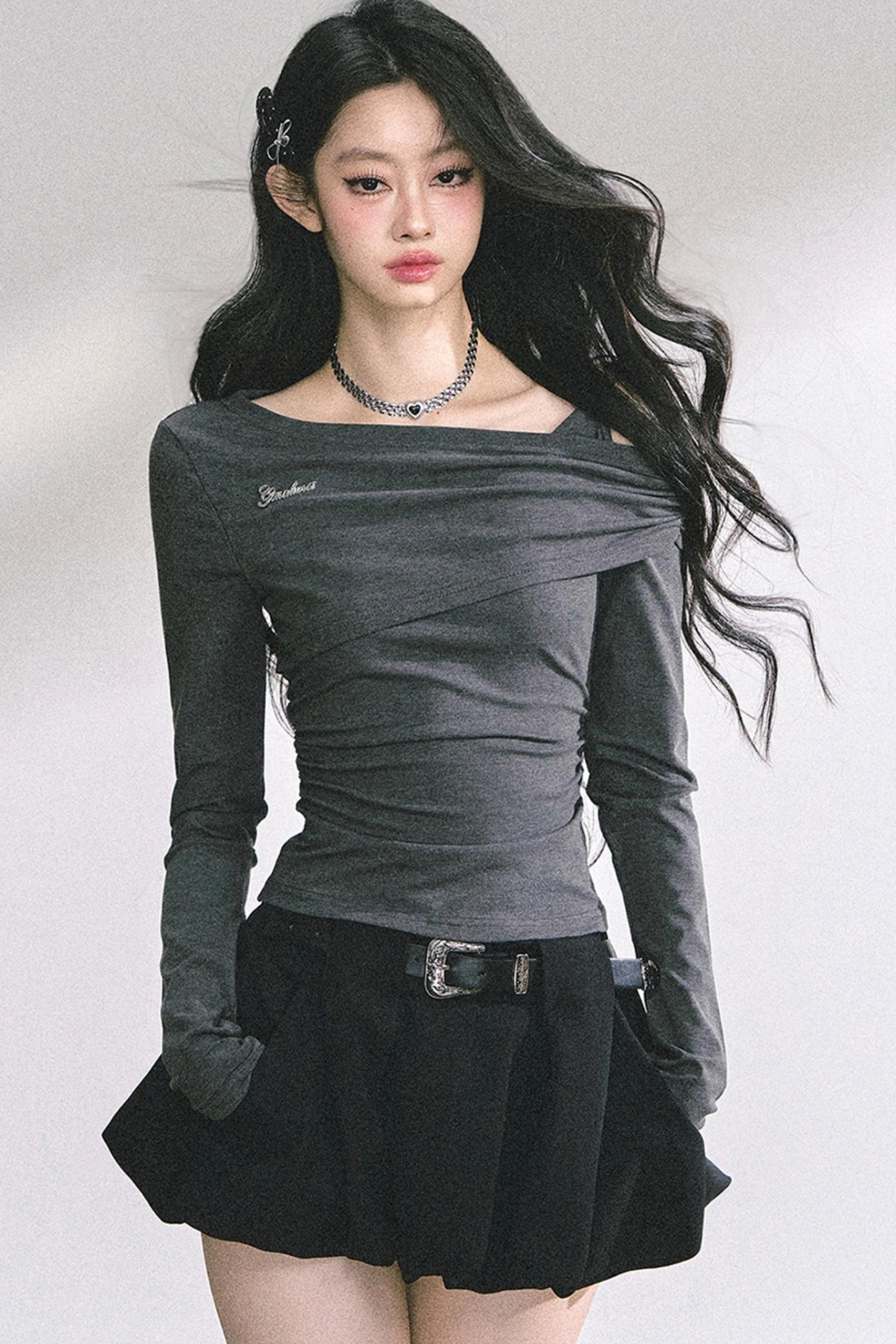 Autumn Lace Shoulder Top