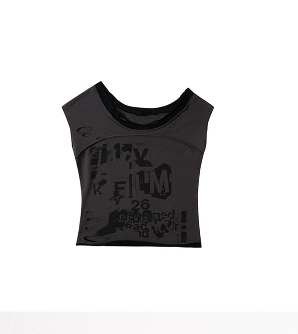 American Summer Short Sleeve Top