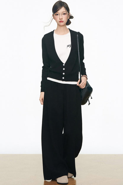 Knitted Two-Piece Style Lounge Set-Up