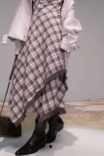 Rio Purple Leather Jacket