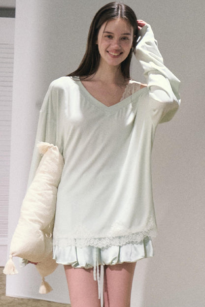 Galaxy Romance Lace Culotte Skirt