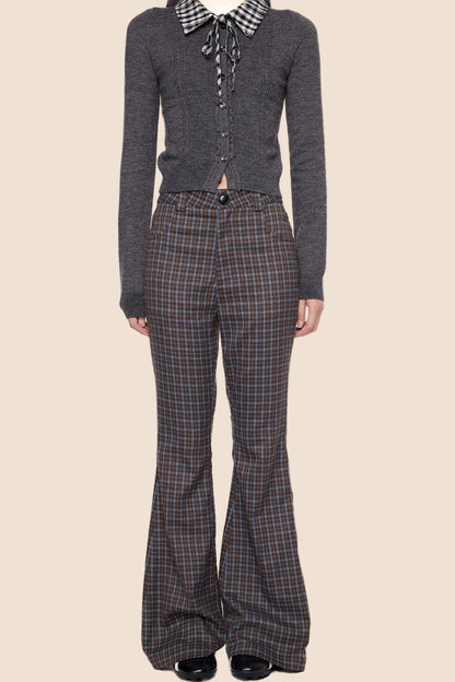 Autumn Vintage Slim Bootcut Pants