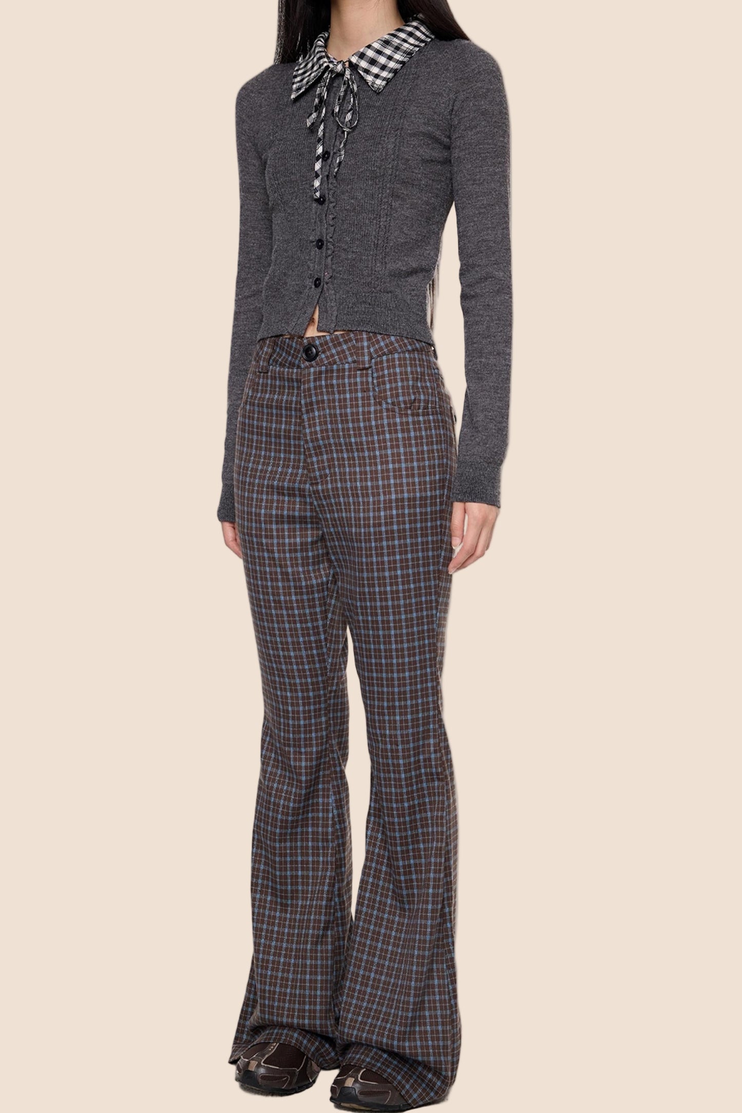 Autumn Vintage Slim Bootcut Pants