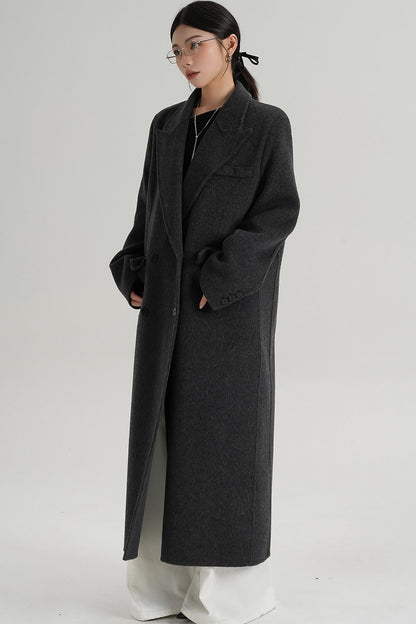 Straight Wool Coat
