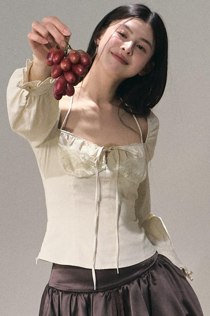 Galaxy Romance Lace Culotte Skirt