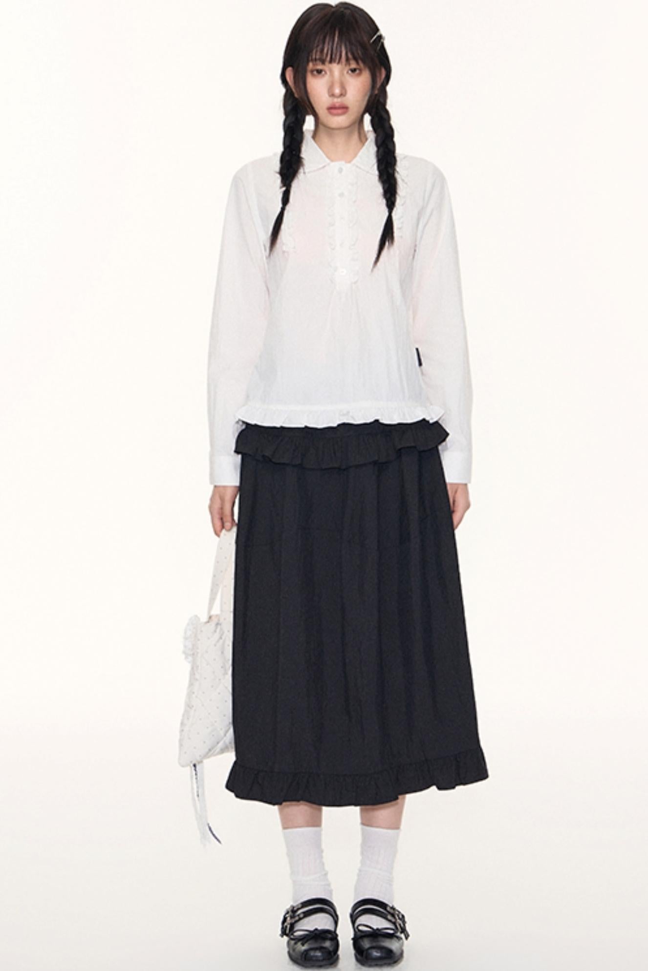 Casual Crew Neck Top