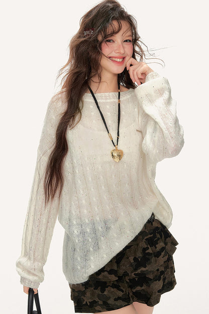 Sweet Lazy Thin Sweater