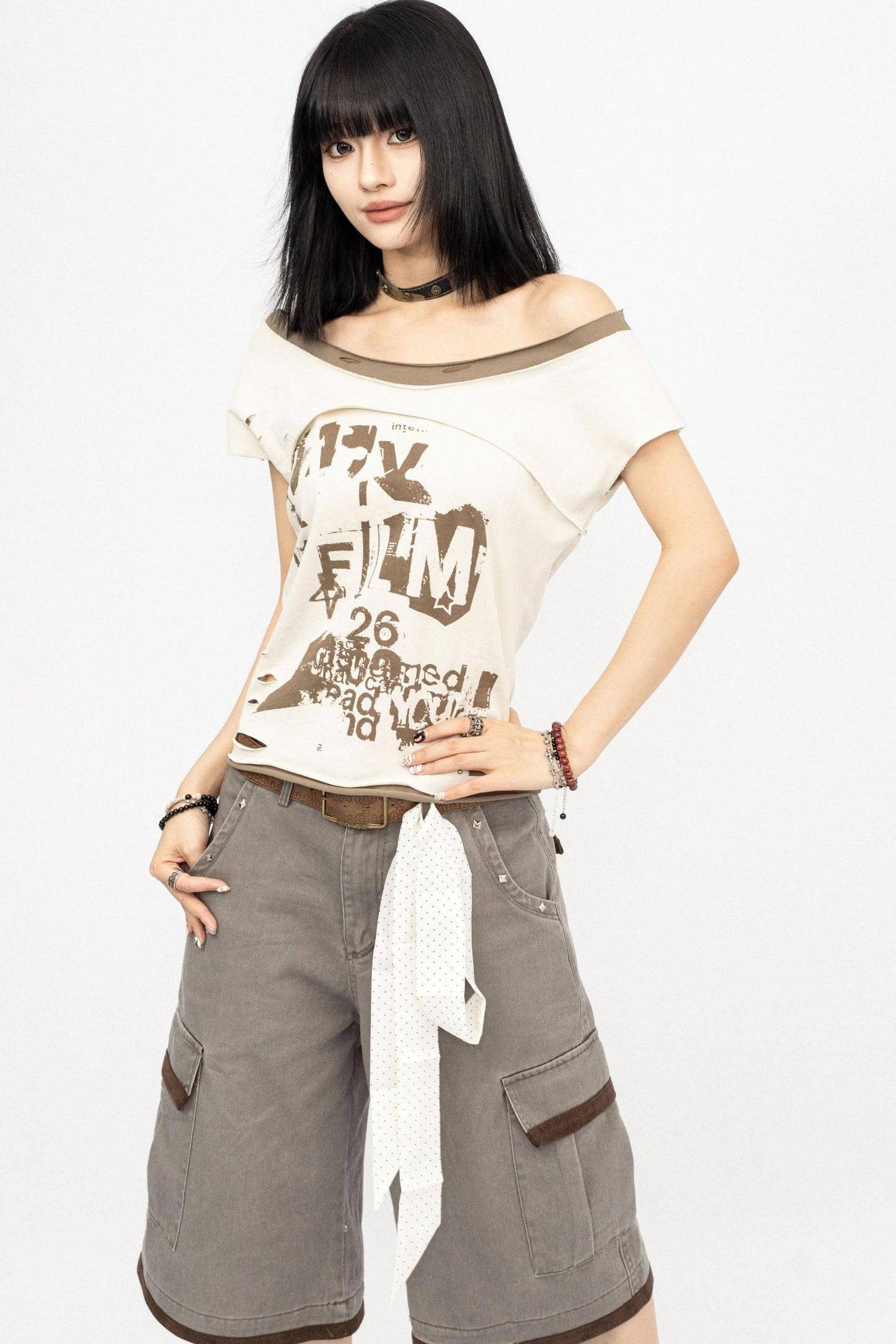 American Summer Short Sleeve Top