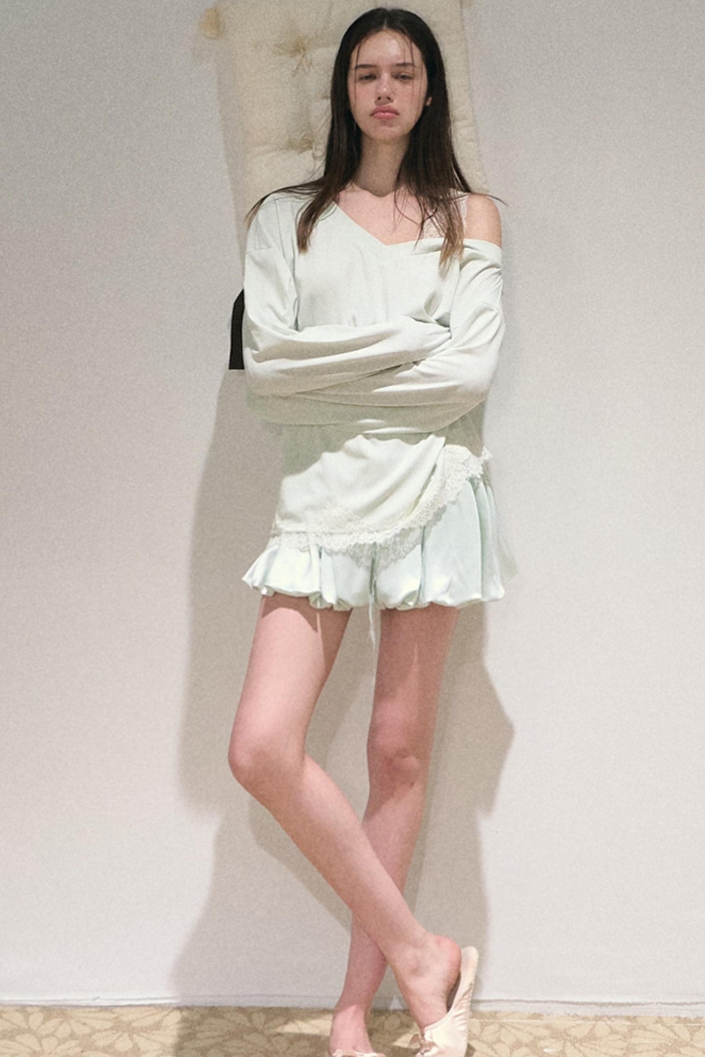 Galaxy Romance Lace Culotte Skirt