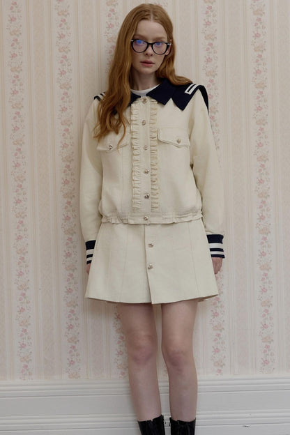 Navy Fashioned Jacket Set-Up