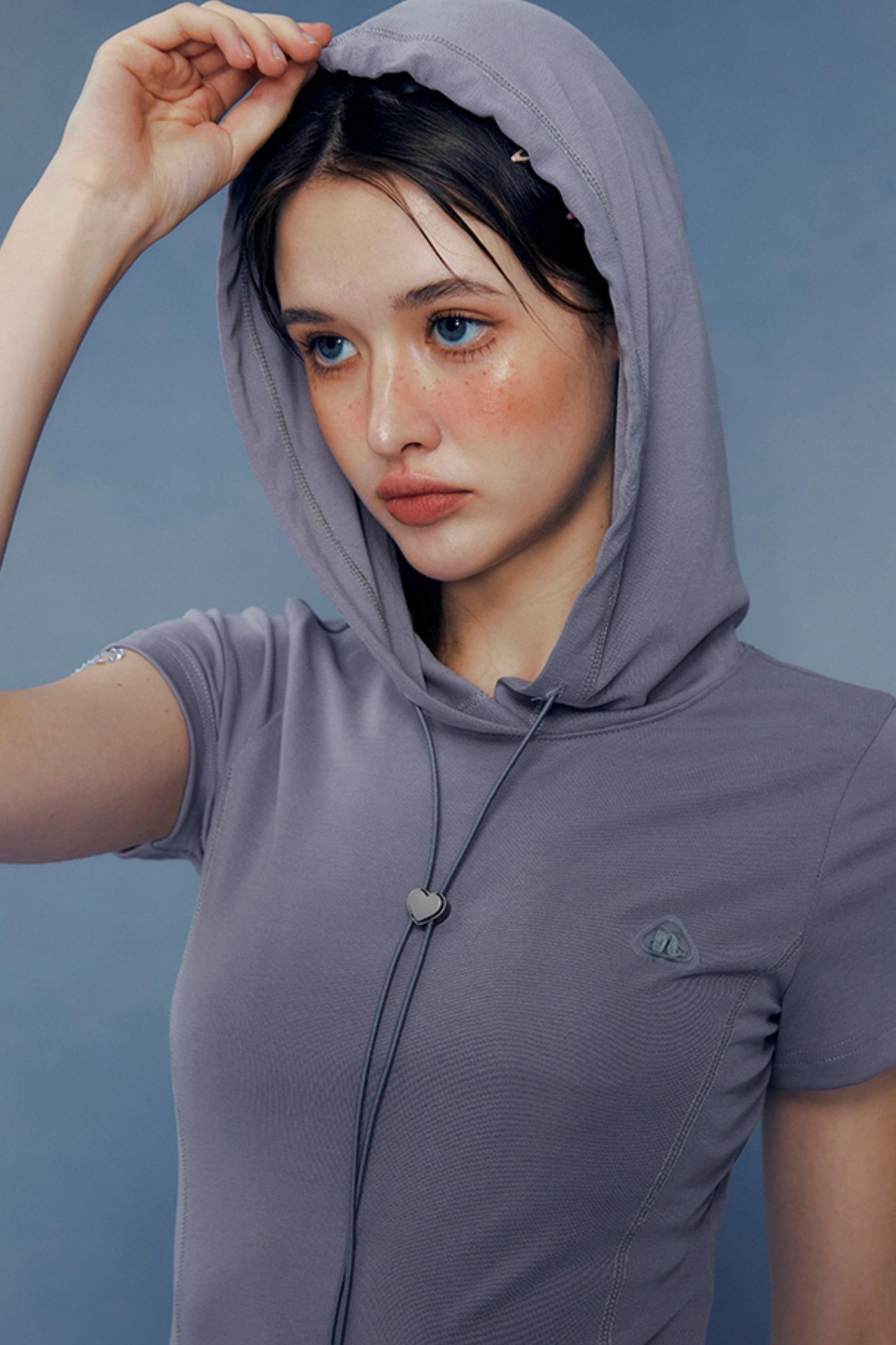 Cool Tech Hooded Short Sleeve T-Shirt