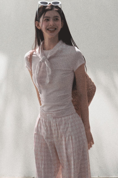 Pink Wide Leg Set-Up