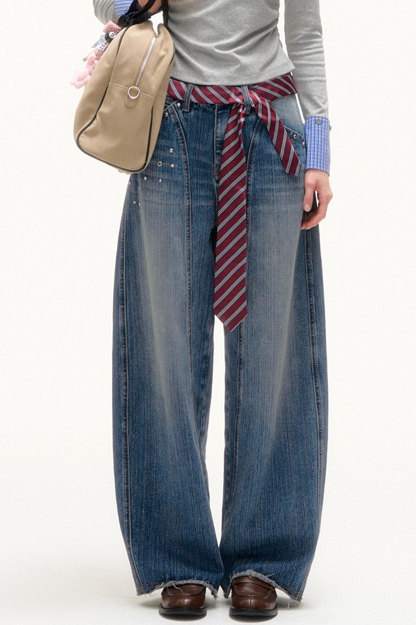 Inner Jean Contrast Jacket Set-Up