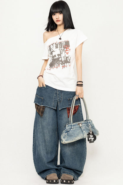 Asymmetrical Spice Tee