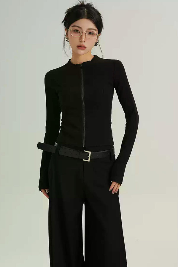 Design Slim Short Cardigan