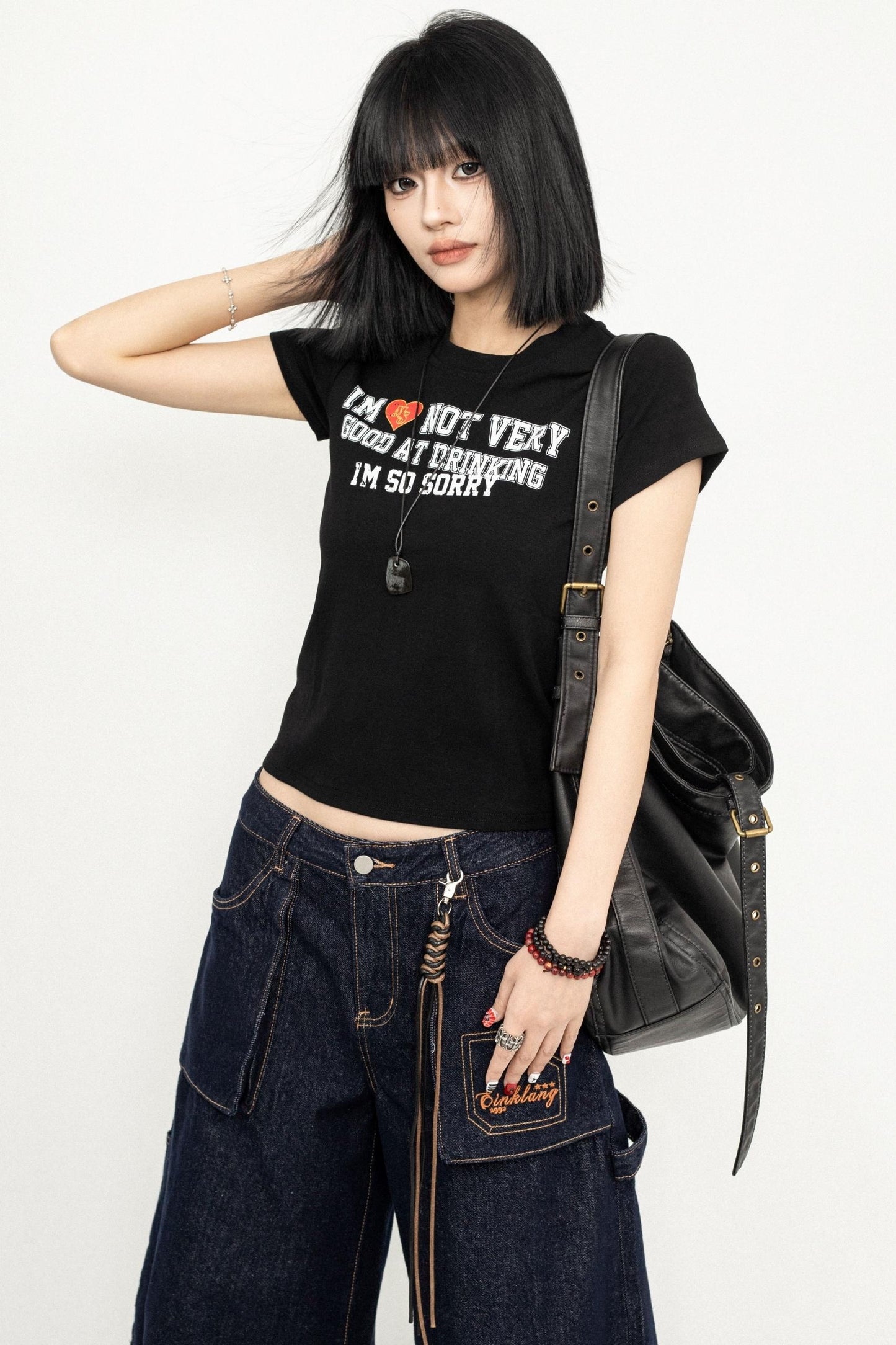 Bold Shoulder Pad Tee