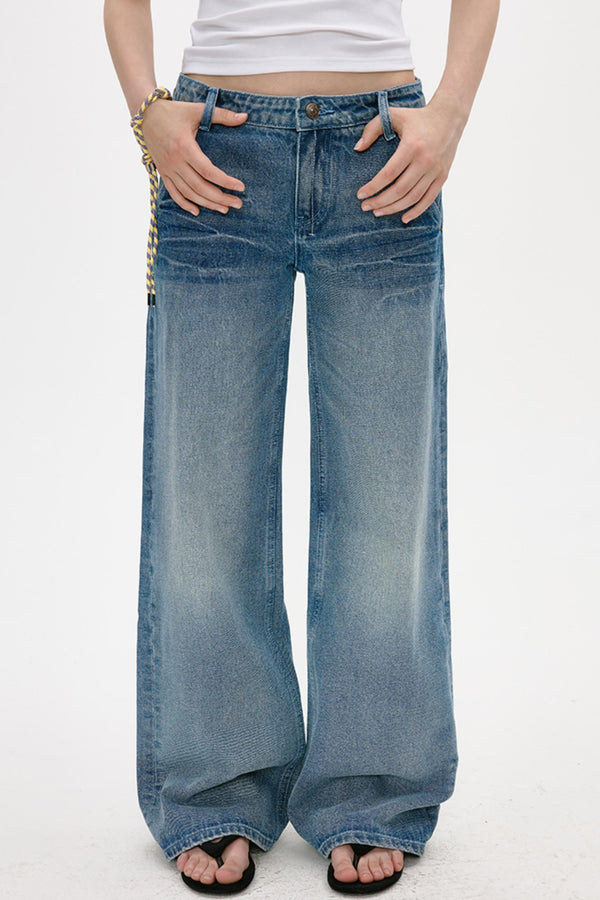 Summer Light-Waist Jeans
