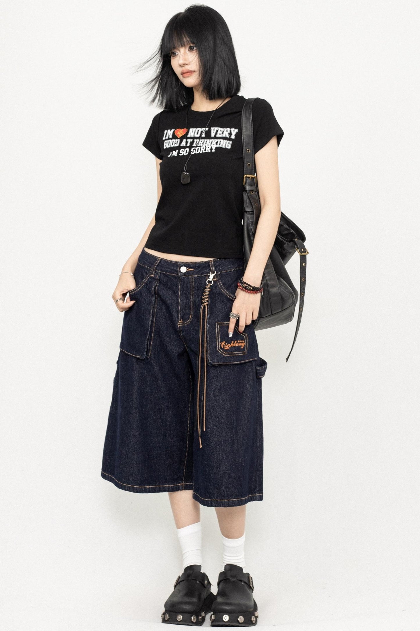 Bold Shoulder Pad Tee