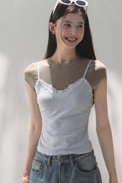 Chic Layered T-Shirt