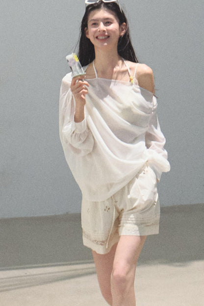 The Stars Sunscreen Silhouette Top