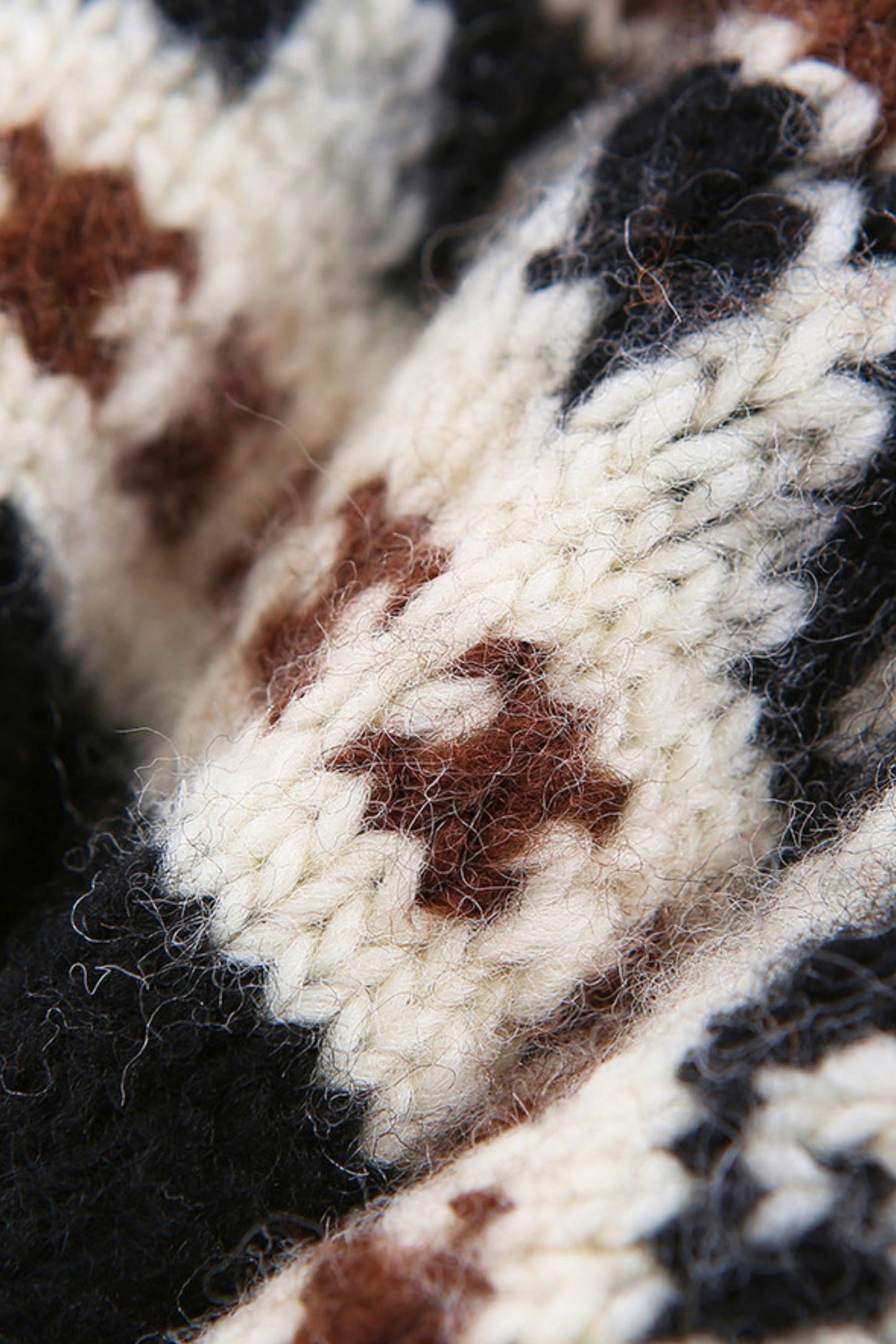 Fair Isle Wool Earflap Beanie