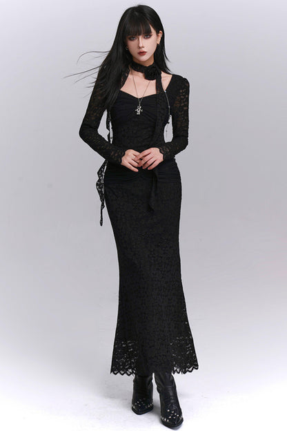 Giant Black Hip Dress