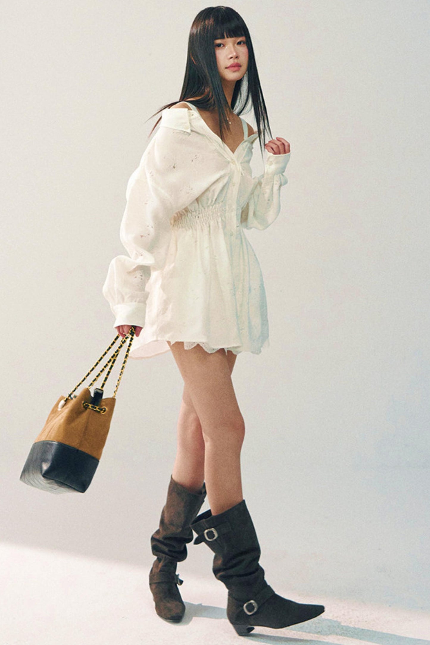 Off-Shoulder Lace Dress