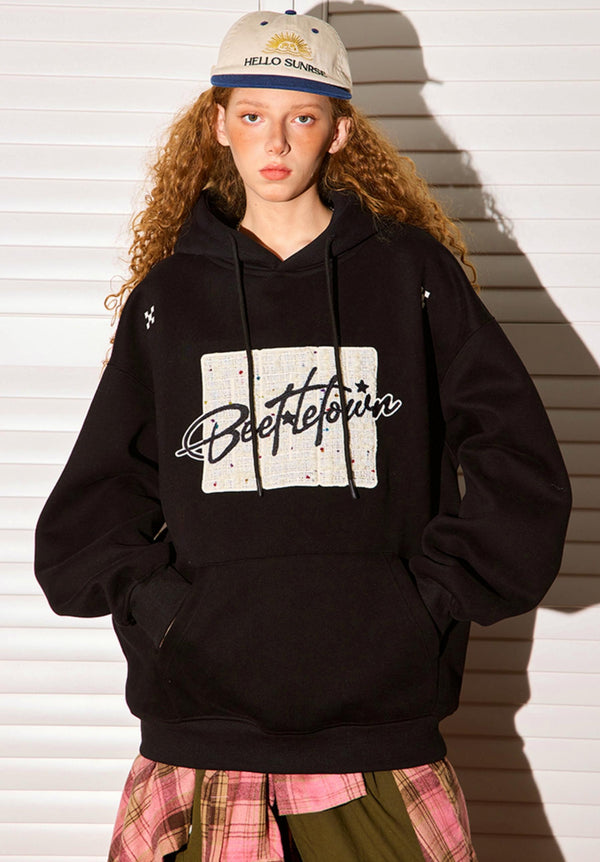 Trend Embroidered Hoodie