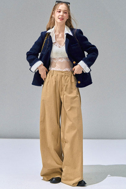 Detachable Collar Small Fragrance Jacket