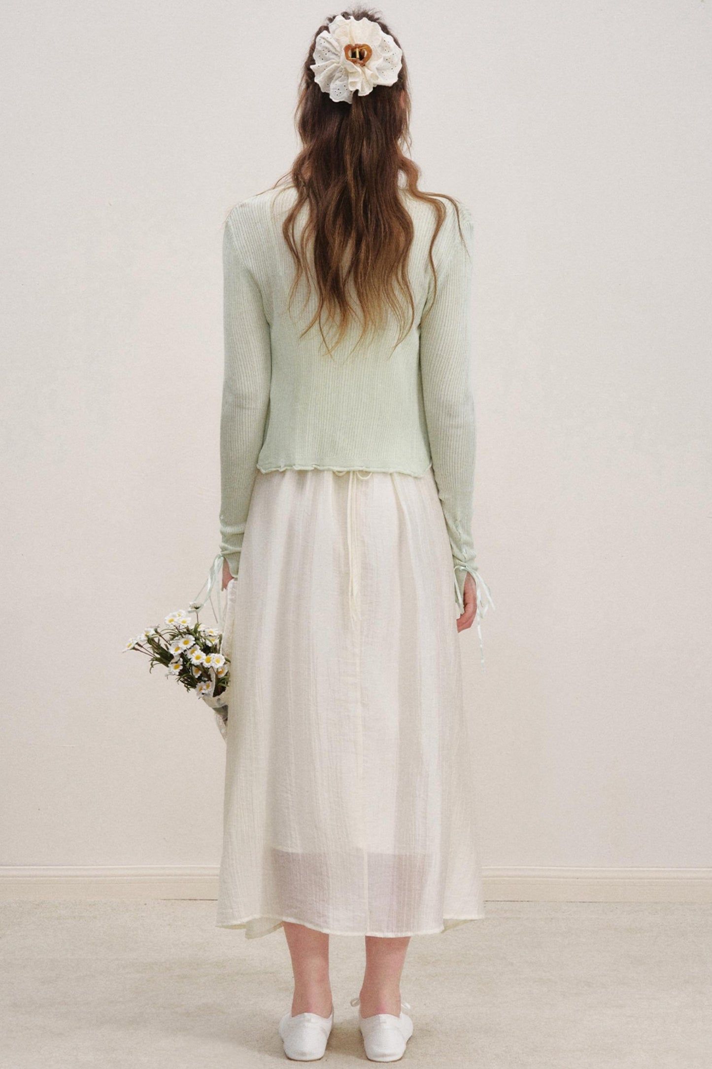 Heartfelt Sheer Knit Cardigan