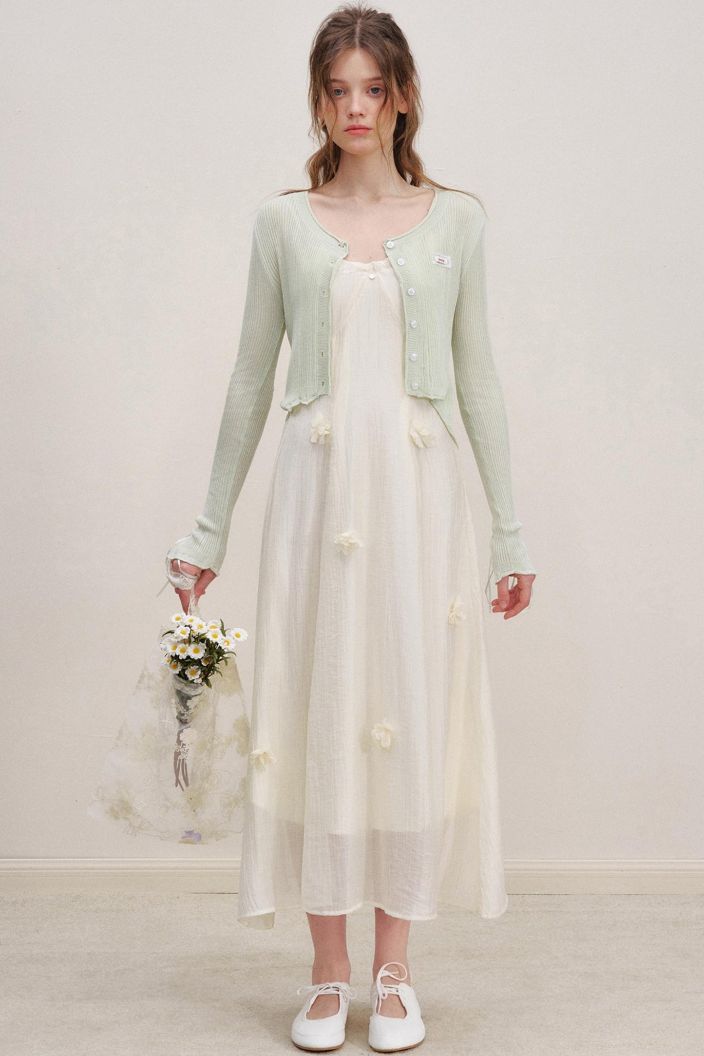 Heartfelt Sheer Knit Cardigan