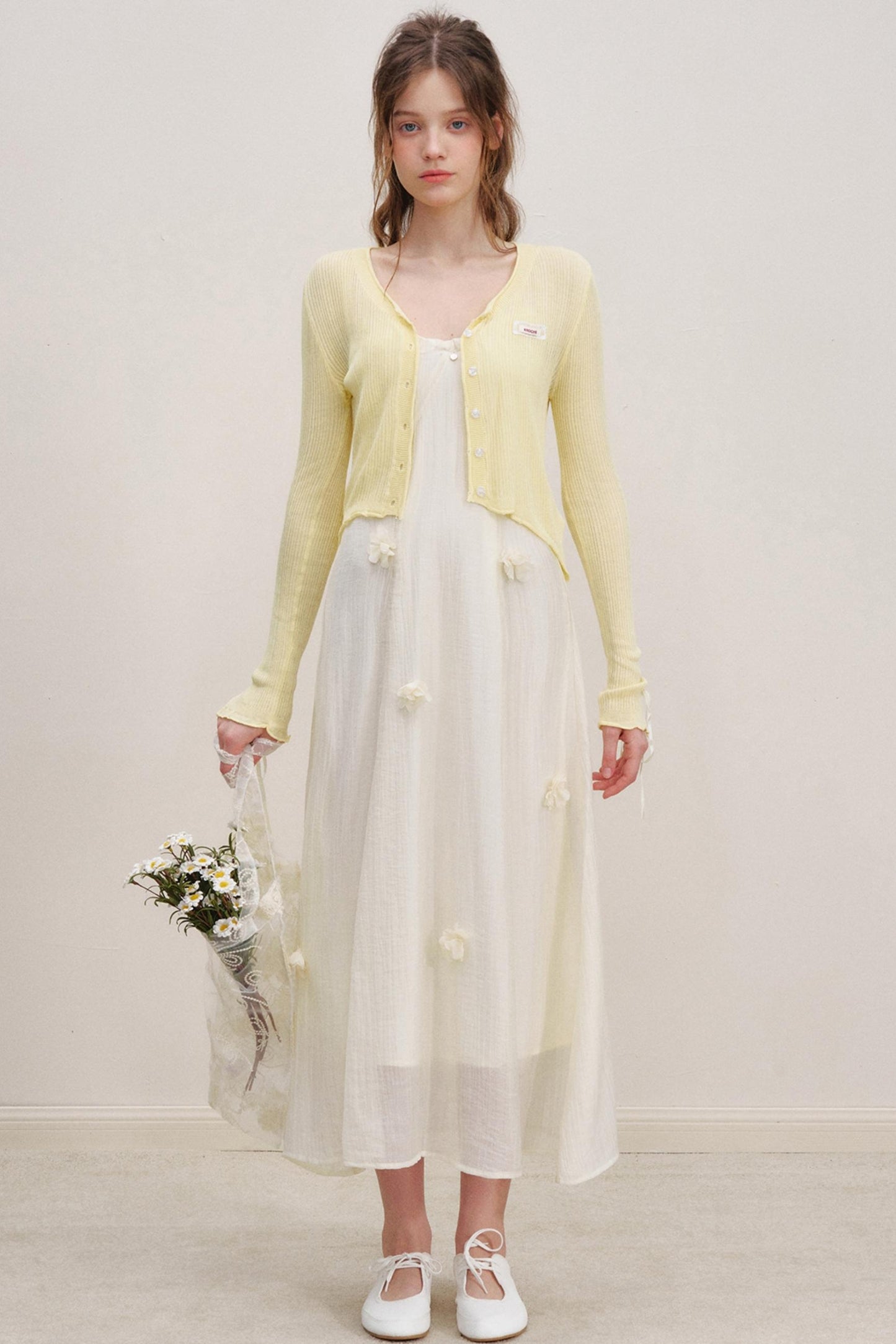 Heartfelt Sheer Knit Cardigan