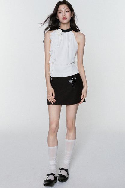 Misty Chiffon Tank Skirt Set-Up