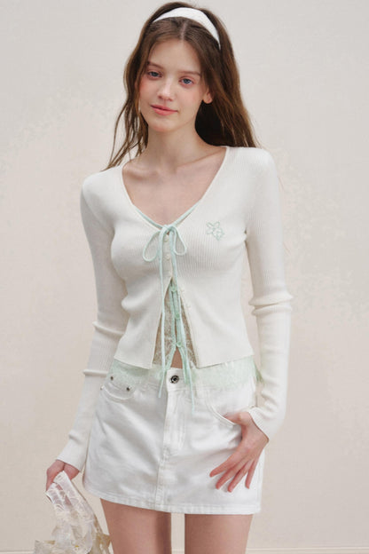 Heartfelt Layered Lace Cardigan