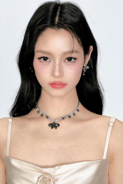 Atomic Butterfly Flower Earrings