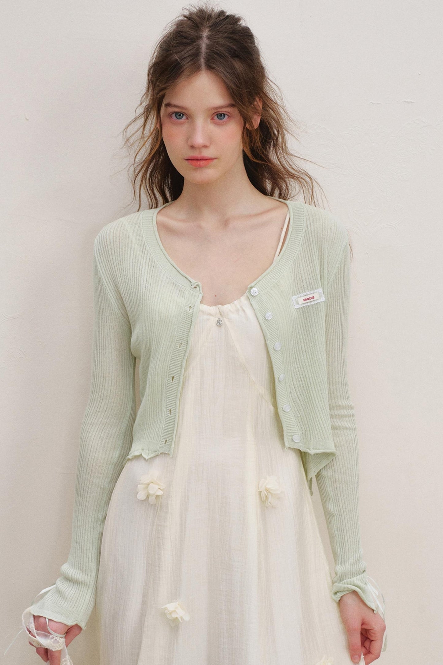 Heartfelt Sheer Knit Cardigan