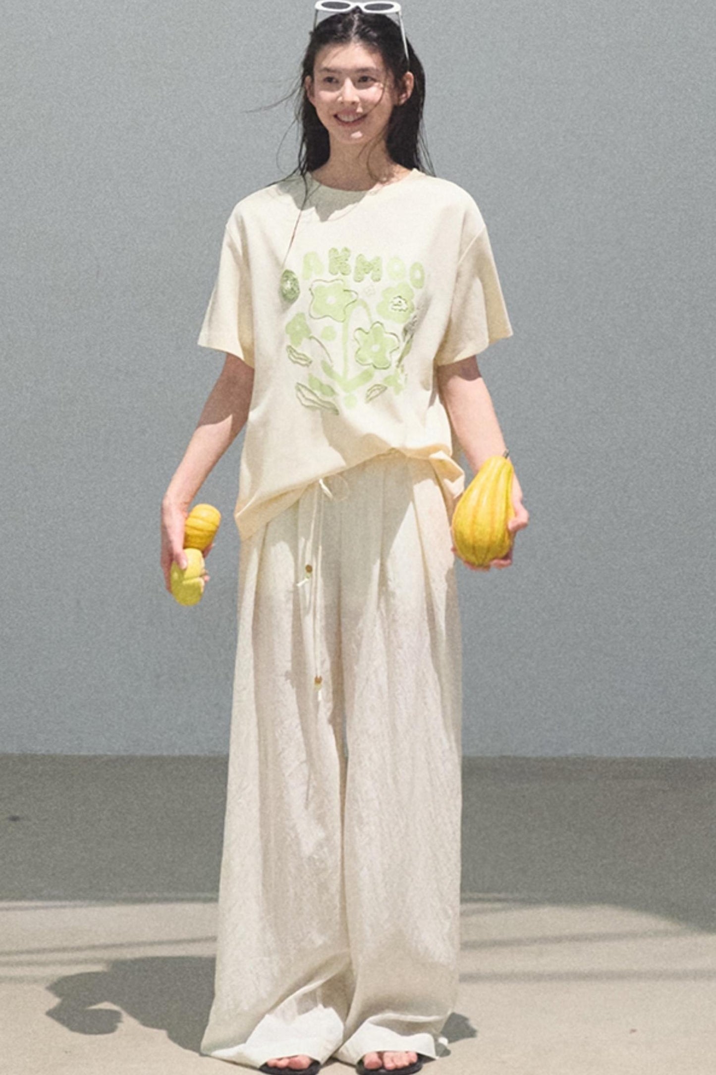 Count Her Flowers Cool Loose T-Shirt