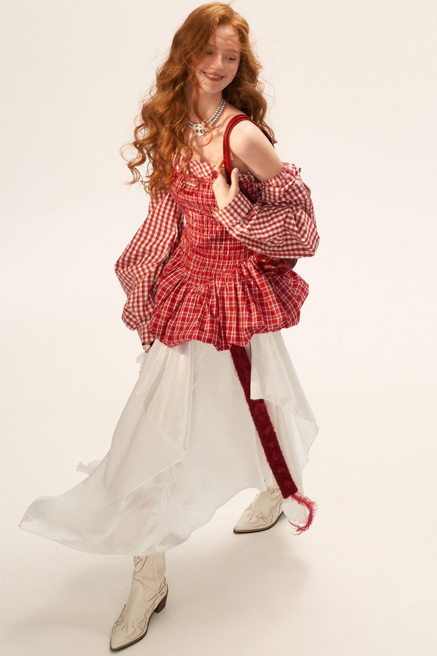 Autumn Long-Sleeved Waist Top